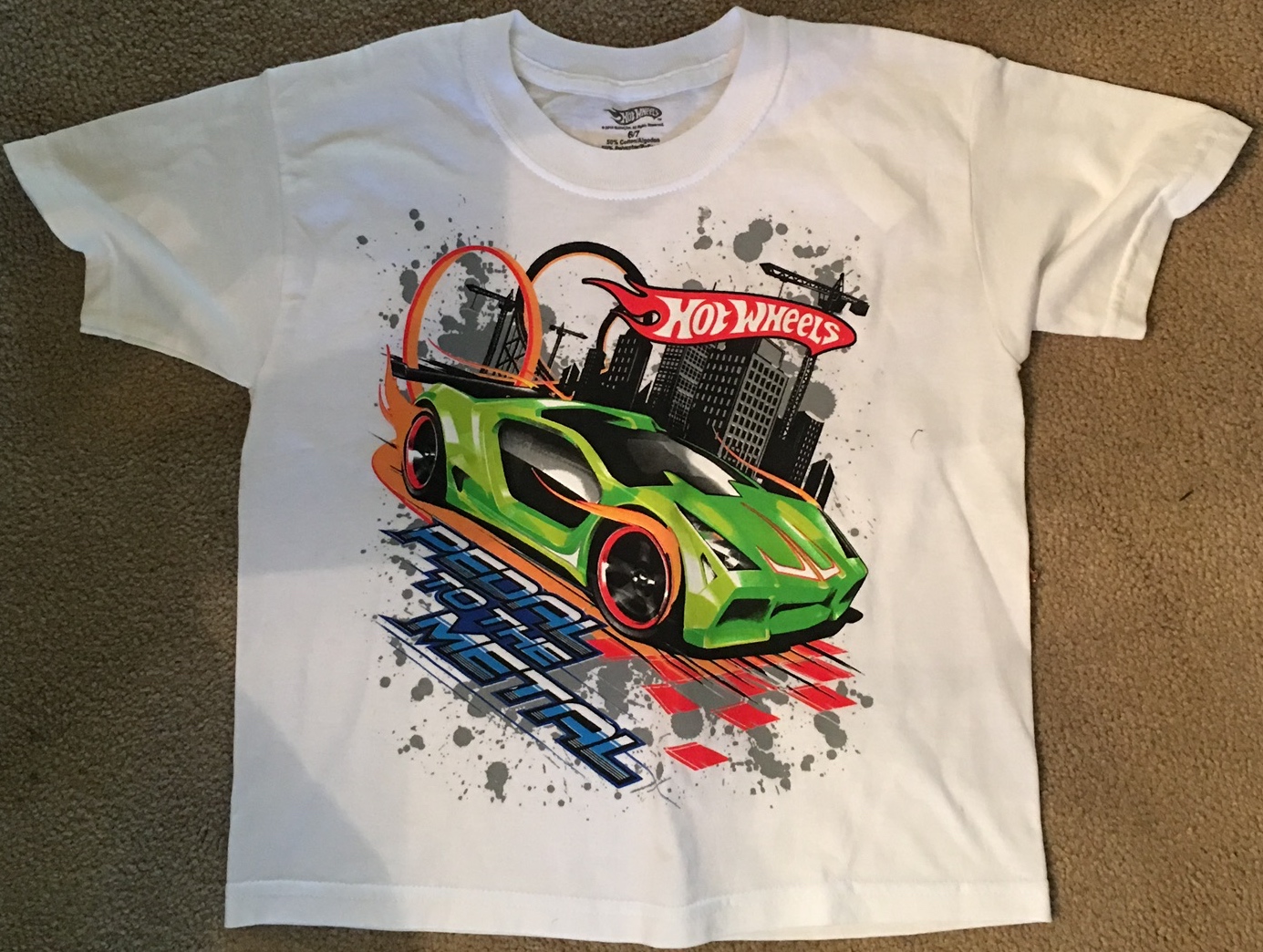 hot wheels t shirt walmart